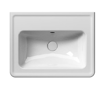 CLASSIC 60 - Wall-mounted rectangular washbasin by GSI ceramica - view 3